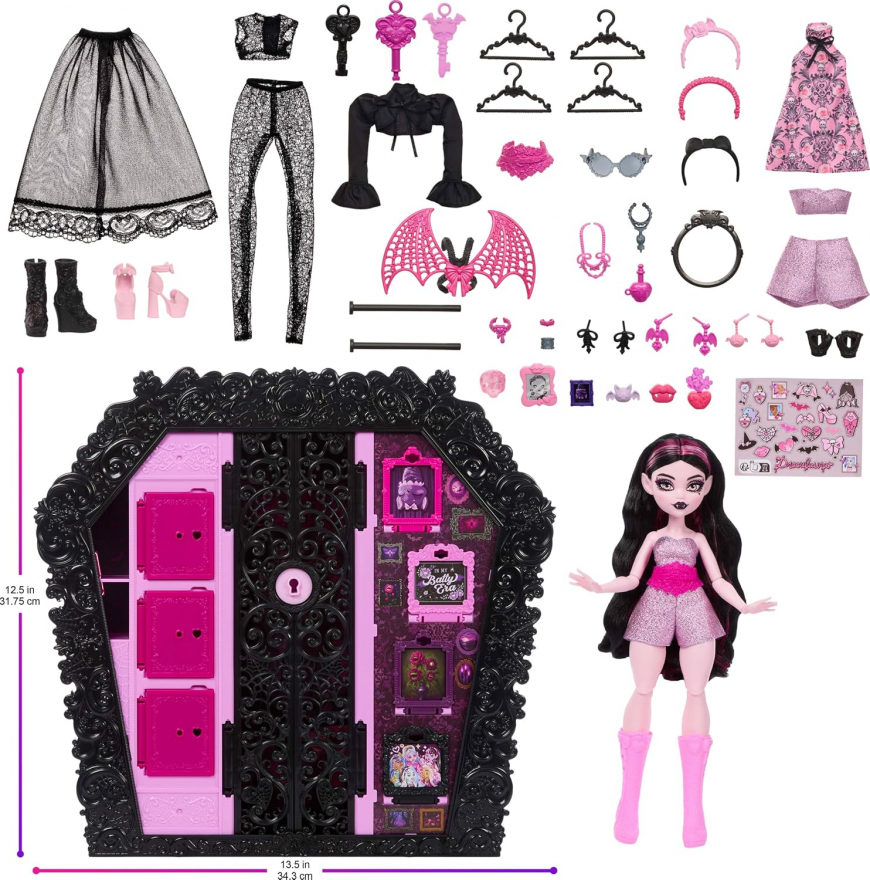 Monster High Skulltimate Secrets Ultimate Skulltimate playset with Draculaura doll