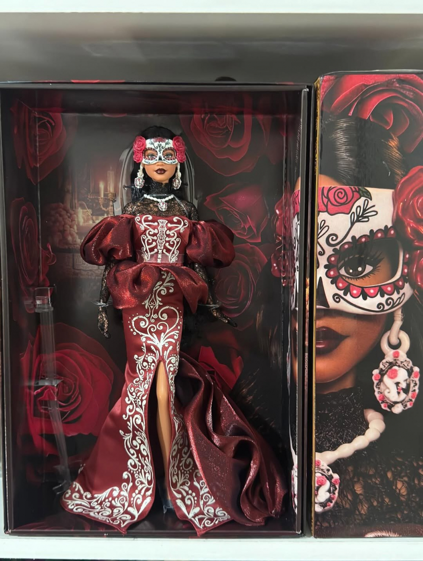 Barbie Signature Dia de Muertos 2026 doll irl photos