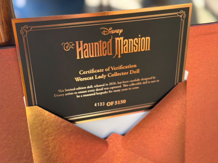 Haunted Mansion Werecat Lady Limited Edition collector doll