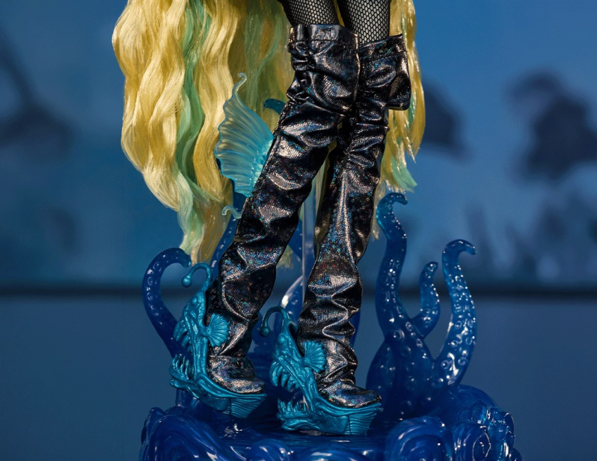 Monster High Skullector Ghouls Rule Lagoona Blue Comic Con 2026 exclusive doll