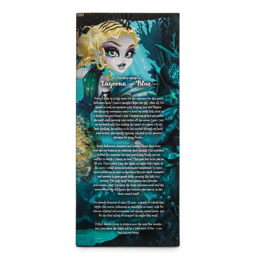 Monster High Skullector Ghouls Rule Lagoona Blue Comic Con 2026 exclusive doll