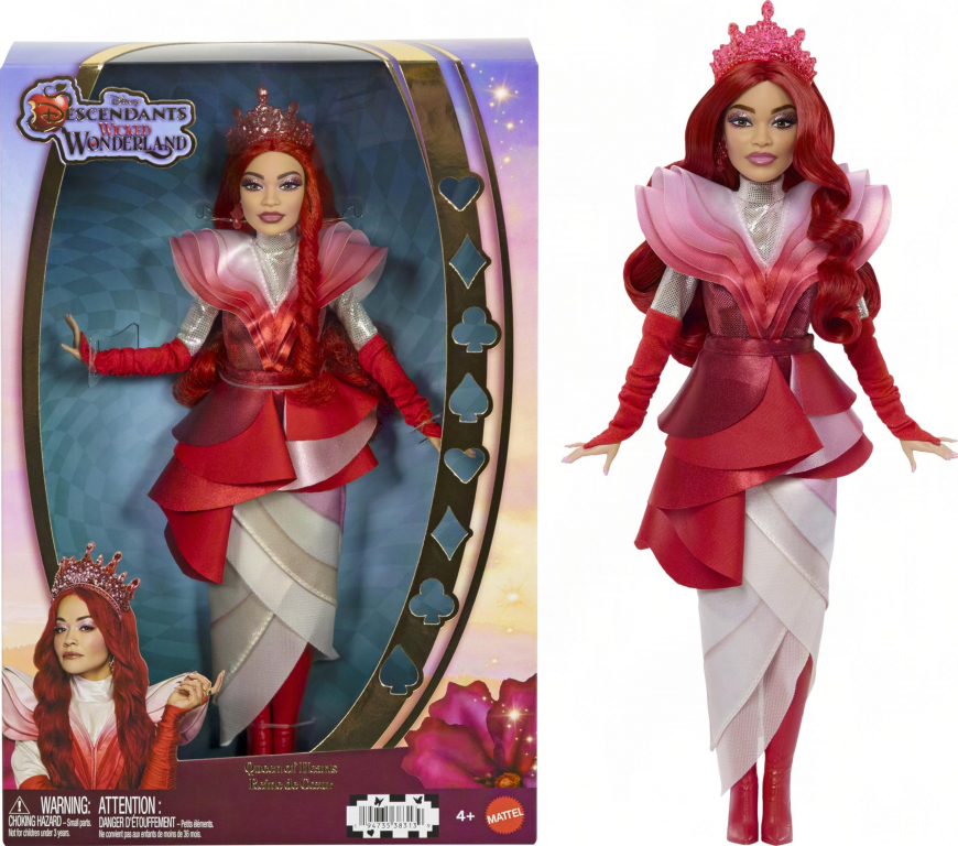 Disney Descendants Deluxe Queen of Hearts doll