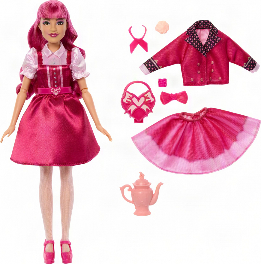 Descendants Wicked Wonderland Tea Party surprise and reveal Pink doll