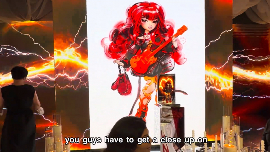 Mirror Mi Blaze Maxx Fashion Doll