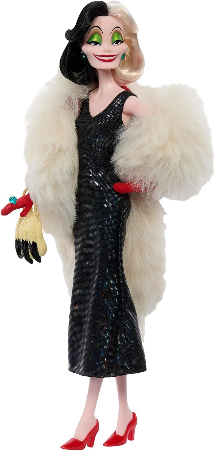Mattel Disney Villains Collector Cruella doll