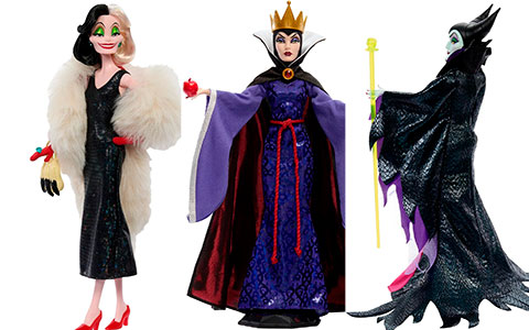 Disney Villains Collector dolls from Mattel