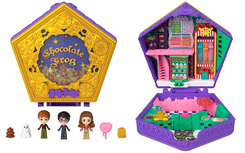 Polly Pocket Harry Potter Honeydukes Chocolate Frog compact