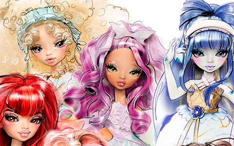 Mirror Mi dolls art from Darko Dordevic