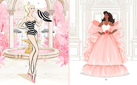 Barbie: A Fashion Icon book - Barbie's Most Iconic Fashion Moments, Illustrated by Megan Hess, in Collaboration with Mattel