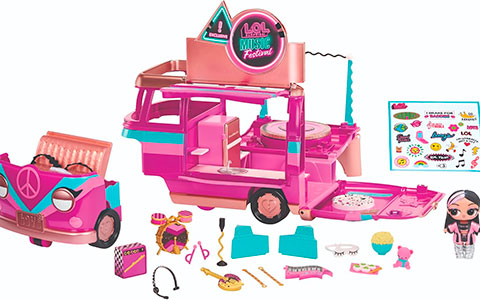 LOL Surprise Music Festival Tour Bus