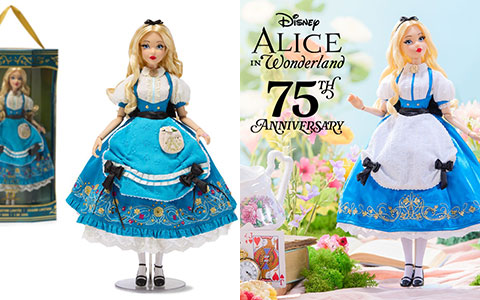 Disney Alice in Wonderland 75 anniversary Limited Edition dolls