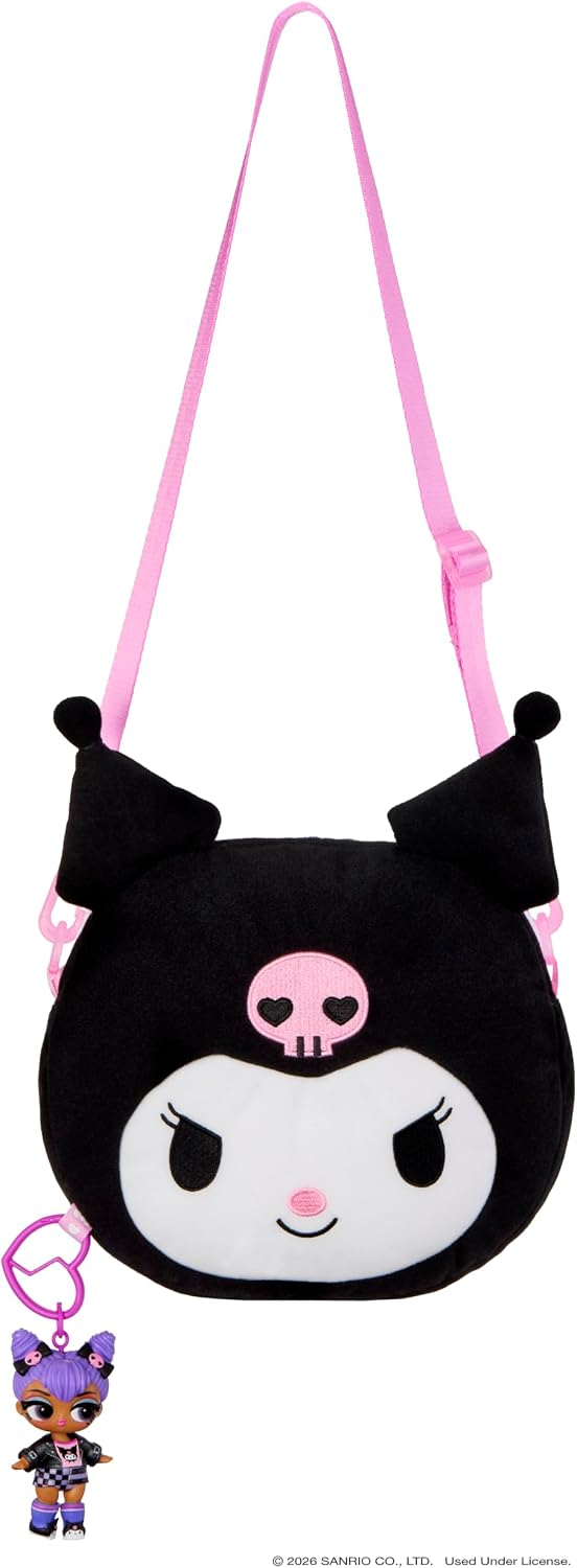 LOL Surprise Loves Hello Kitty and Friends Big Reversible Plush Kuromi
