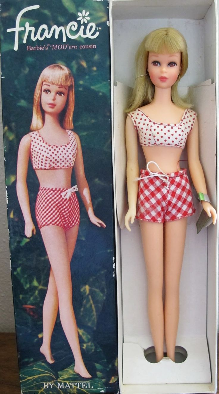 Barbie Signature 1966 Straight Leg Francie 60th Anniversary Reproduction doll
