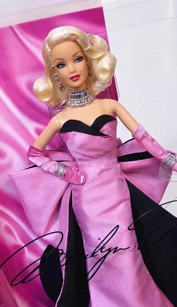 Barbie Signature Marilyn Monroe Centennial doll 2026 irl photos