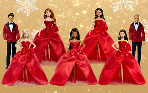 Barbie Signature Holiday 2026 dolls