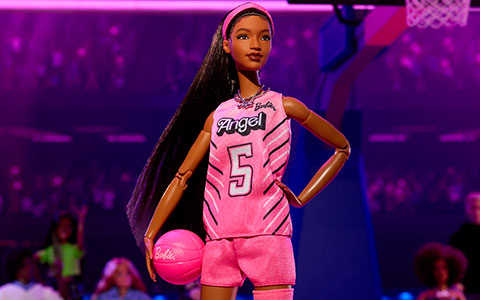 Barbie Signature Angel Reese doll