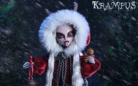 Monster High Skullector Krampus doll