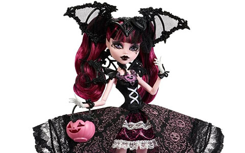 Monster High Skullector Draculaura Halloween edition doll
