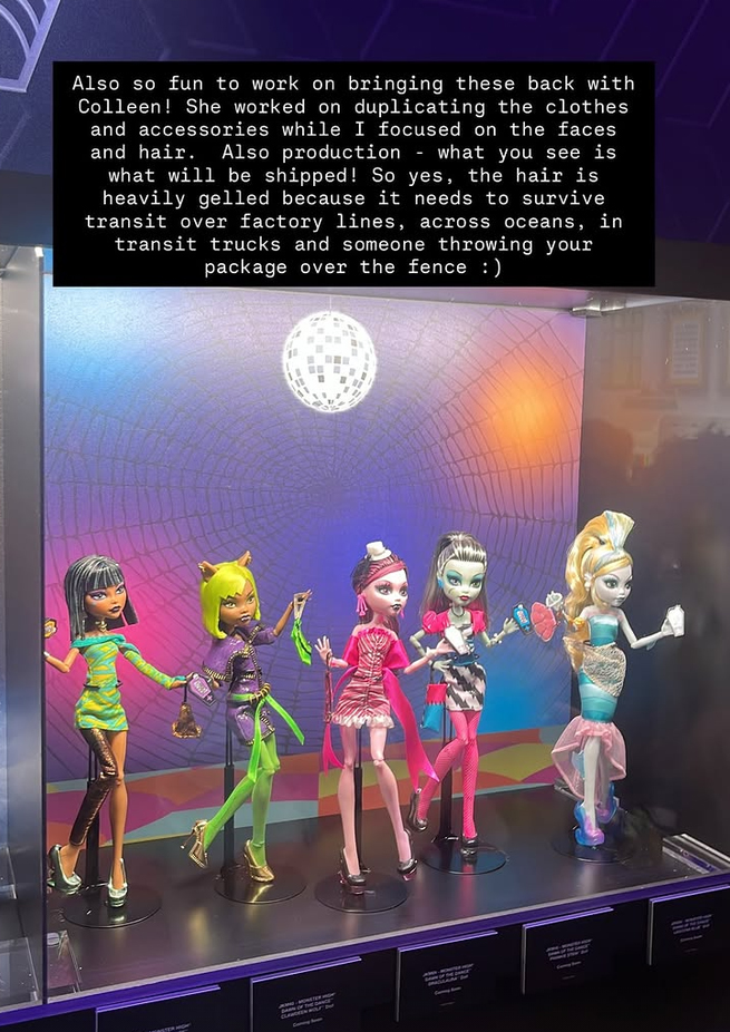 Monster High Boo-riginal Creeproduction Dawn of the Dance dolls 2026