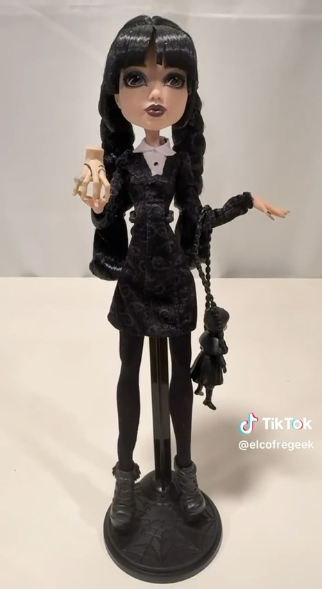 Monster High x Wednesday 2026 new Wednesday season 2 doll irl