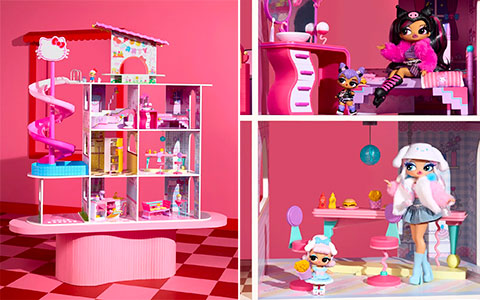 LOL Surprise Loves Hello Kitty & Friends House