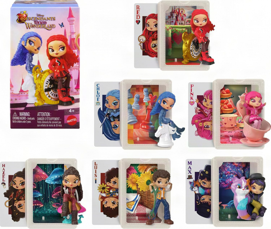 Descendants Wicked Wonderland Stack & Reveal figures