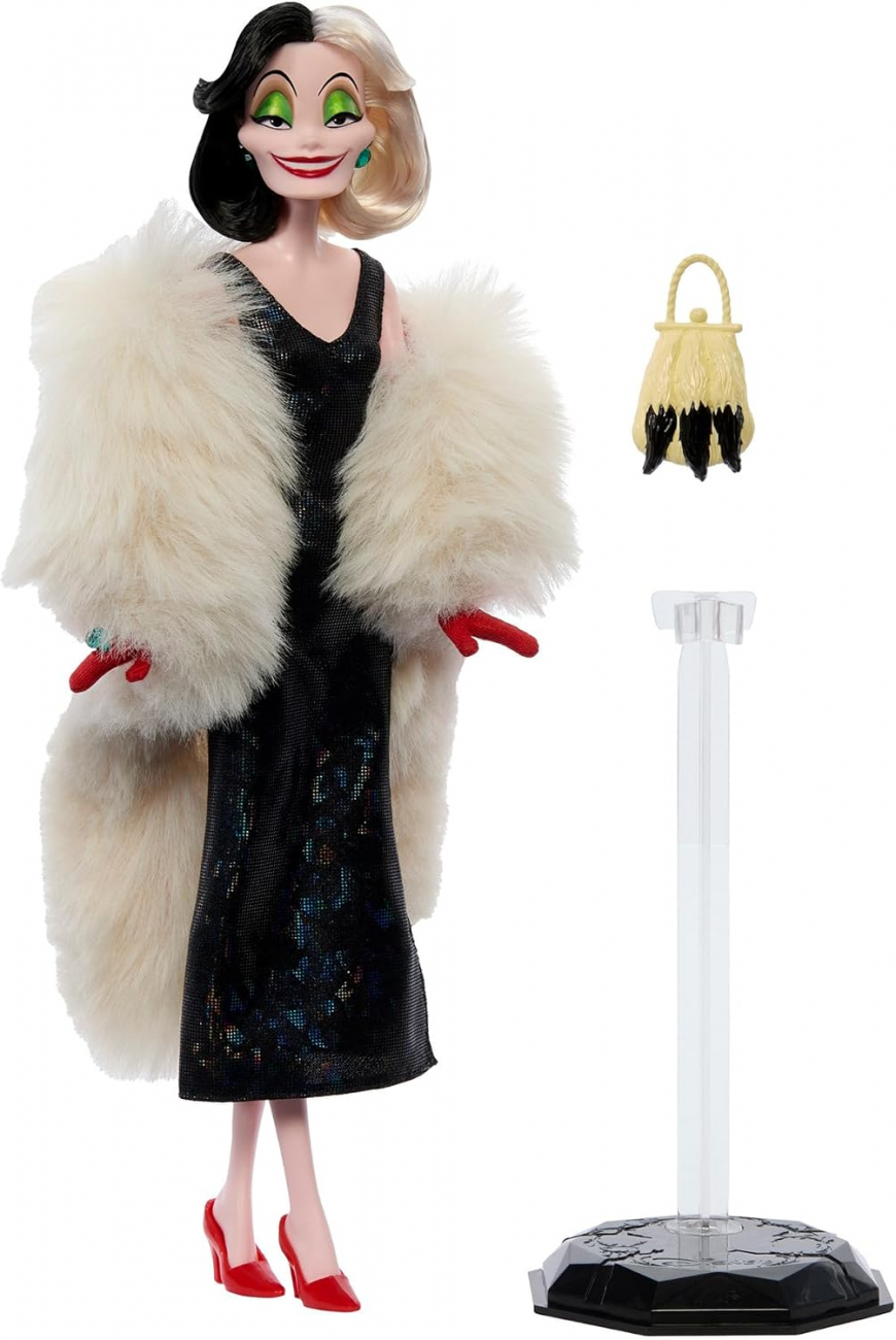 Mattel Disney Villains Collector Cruella doll