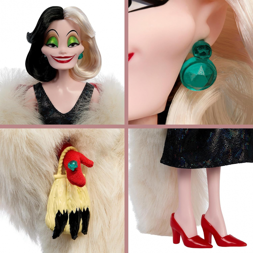 Mattel Disney Villains Collector Cruella doll
