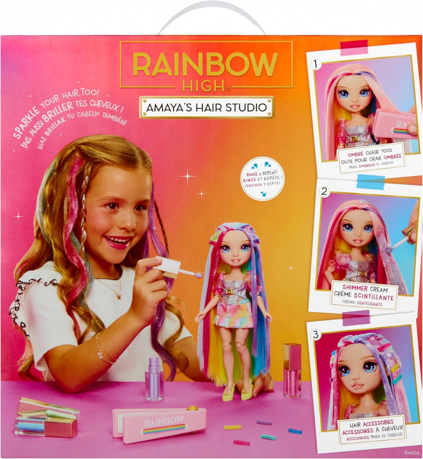 Rainbow High Amaya's Hair Studio 2026 playset