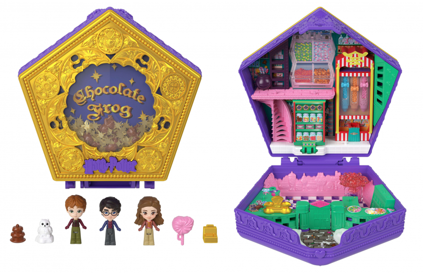 Polly Pocket Harry Potter Honeydukes Chocolate Frog compact