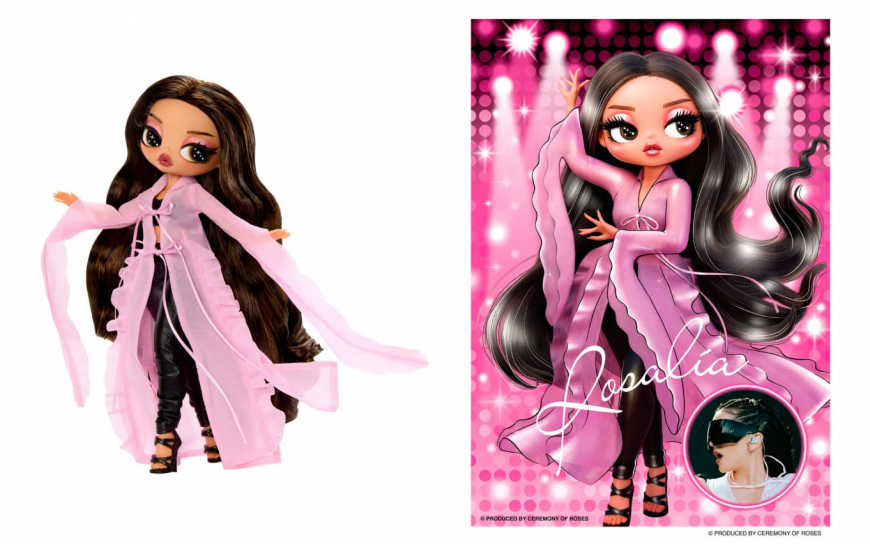 LOL OMG Music Festival Rosalia doll