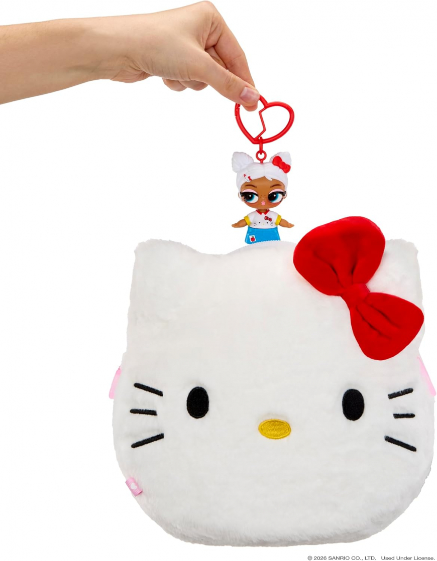 LOL Surprise Loves Hello Kitty Big Reversible Plush Hello Kitty