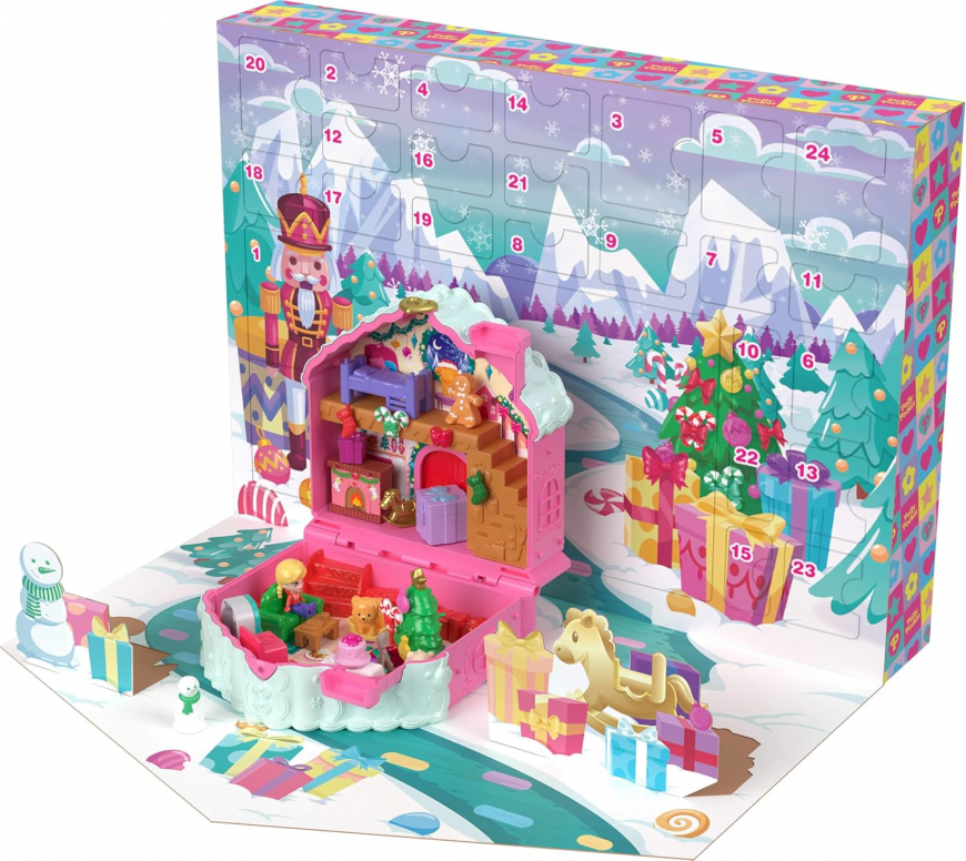 Polly Pocket Advent Calendar 2026 Gingerbread House