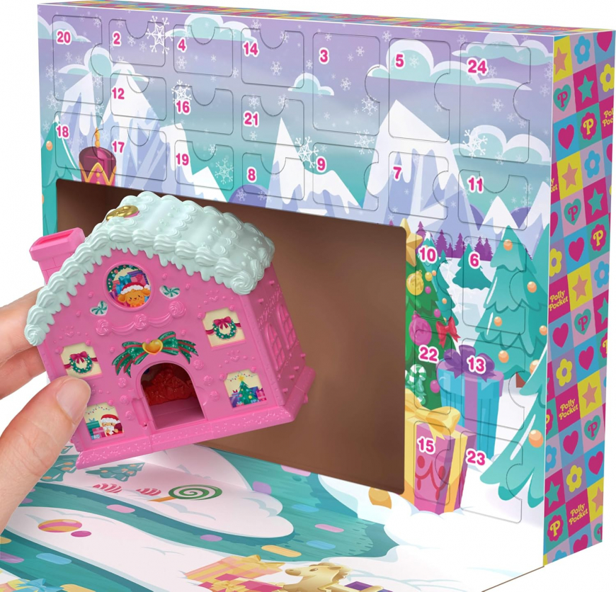 Polly Pocket Advent Calendar 2026 Gingerbread House