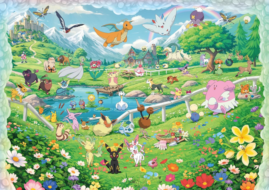 Ravensburger giant 40320 piece Pokemon Puzzle