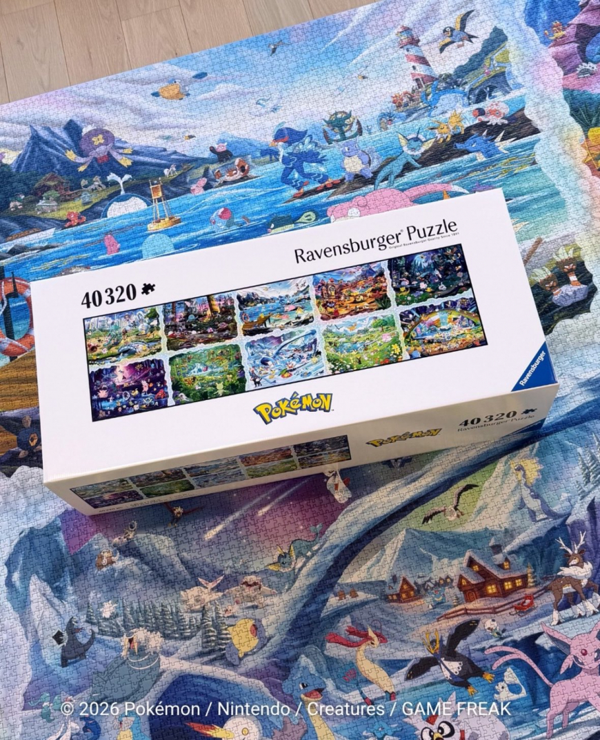 Ravensburger giant 40320 piece Pokemon Puzzle