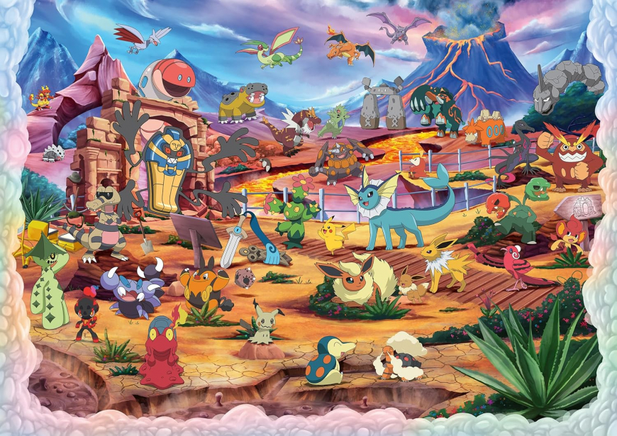 Ravensburger giant 40320 piece Pokemon Puzzle