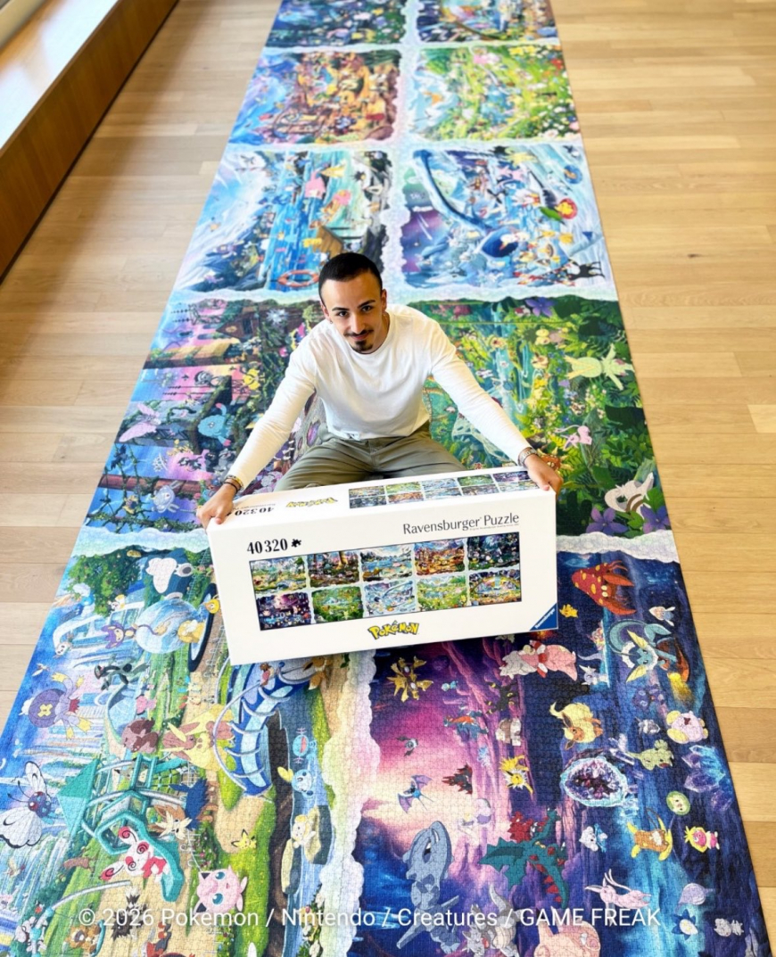 Ravensburger giant 40320 piece Pokemon Puzzle