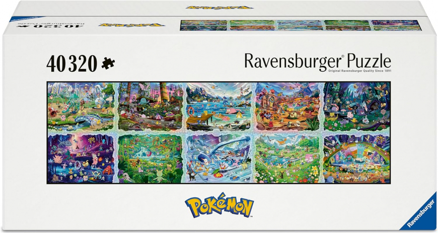 Ravensburger giant 40320 piece Pokemon Puzzle
