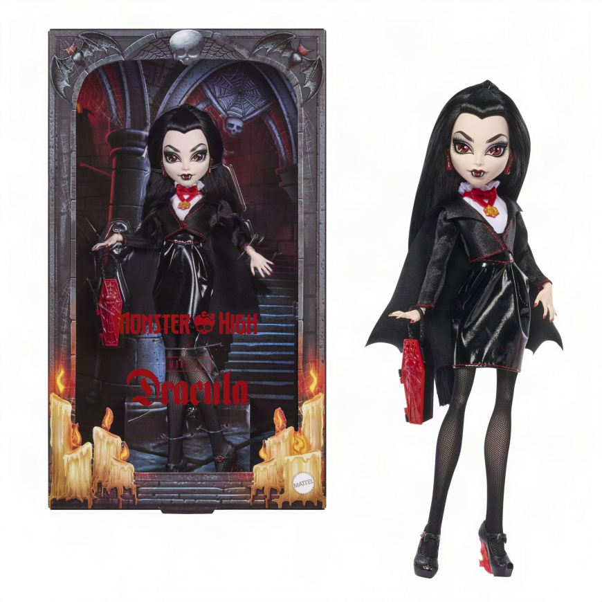 Monster High Skullector x Universal Monsters Dracula doll 2026 stock images