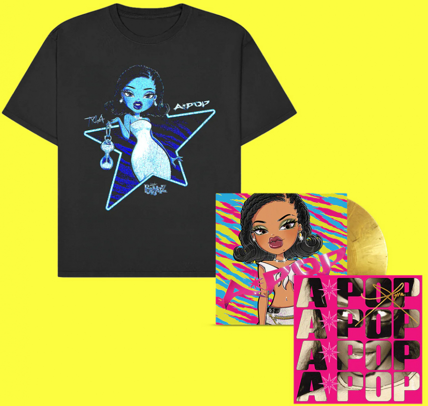 Tyla Signed A*POP x Bratz Vinyl and Tee Fan Pack