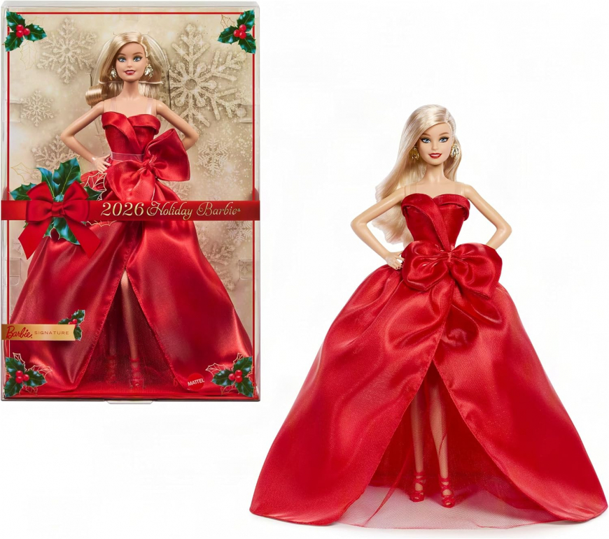 Barbie Signature 2026 Holiday Blonde doll