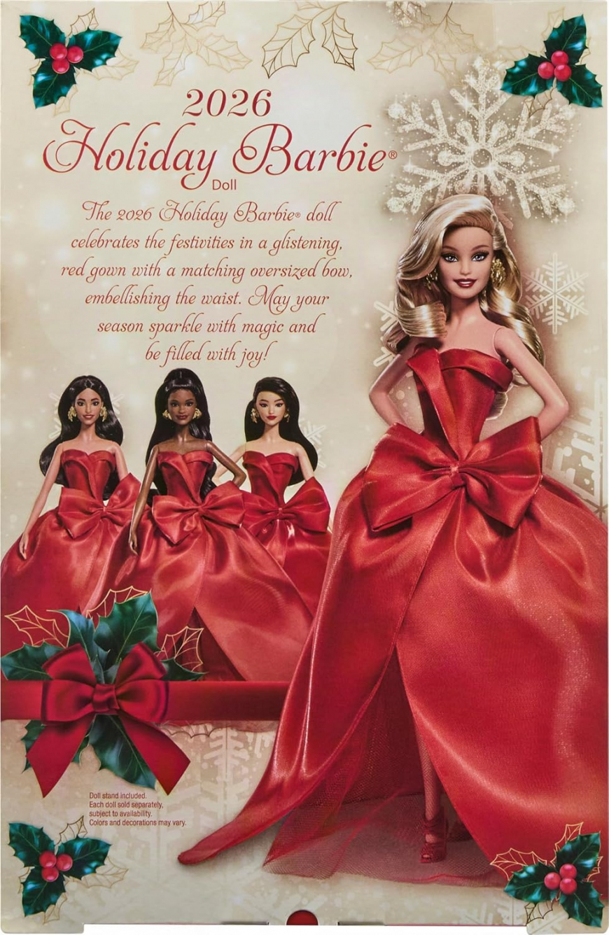 Barbie Signature 2026 Holiday Blonde doll