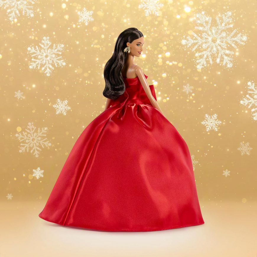 Barbie Signature 2026 Holiday Brown hair doll