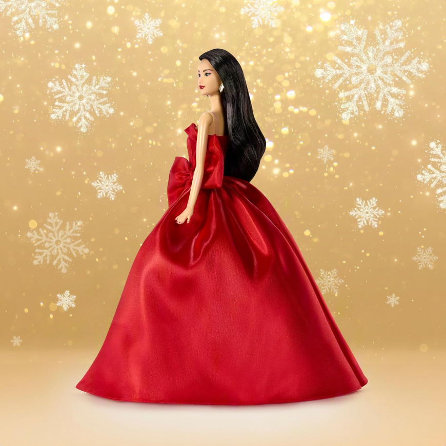 Barbie Signature 2026 Holiday Dark Brown hair doll