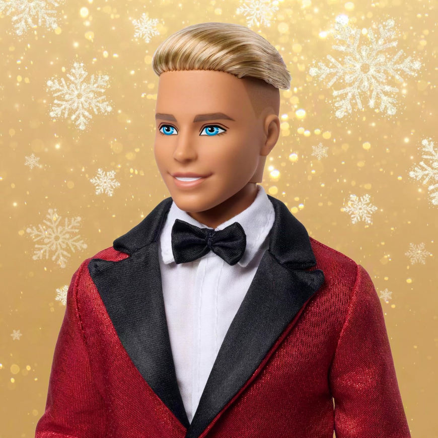 Barbie Signature 2026 Holiday Ken Blond doll