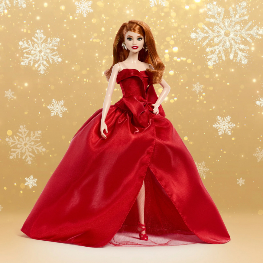 Barbie Signature 2026 Holiday Red hair doll