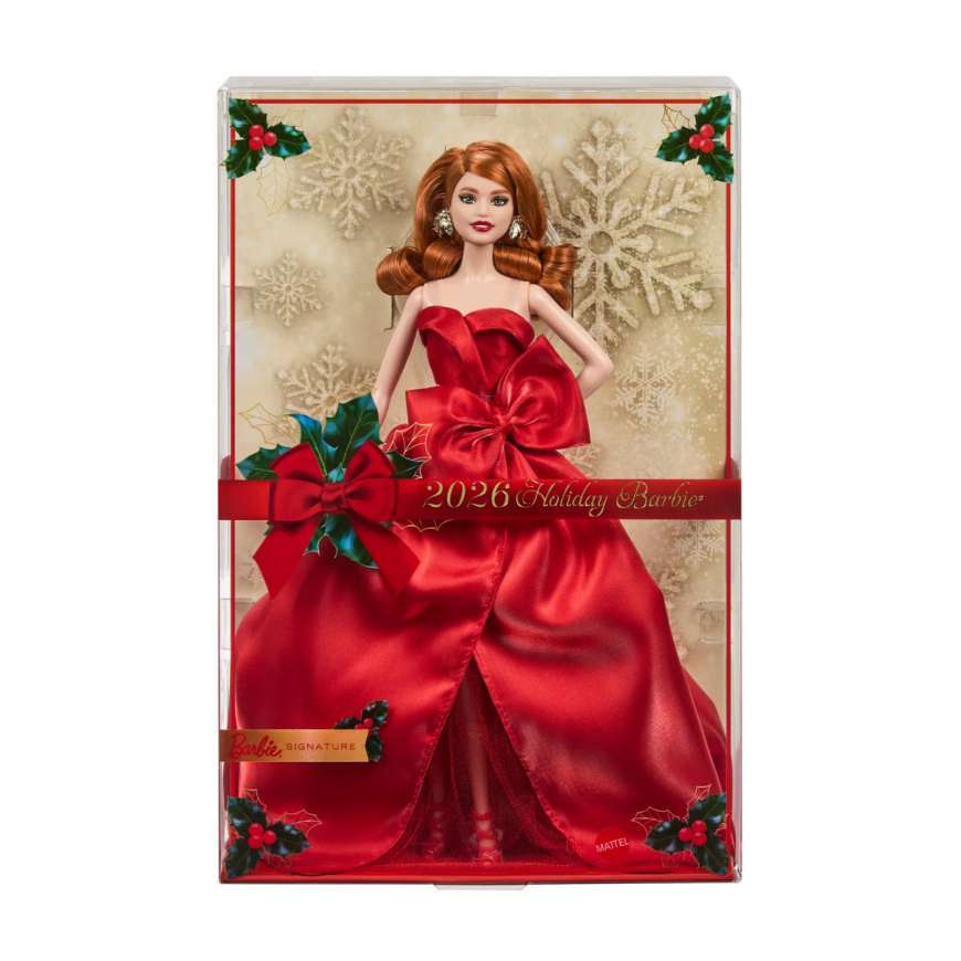 Barbie Signature 2026 Holiday Red hair doll