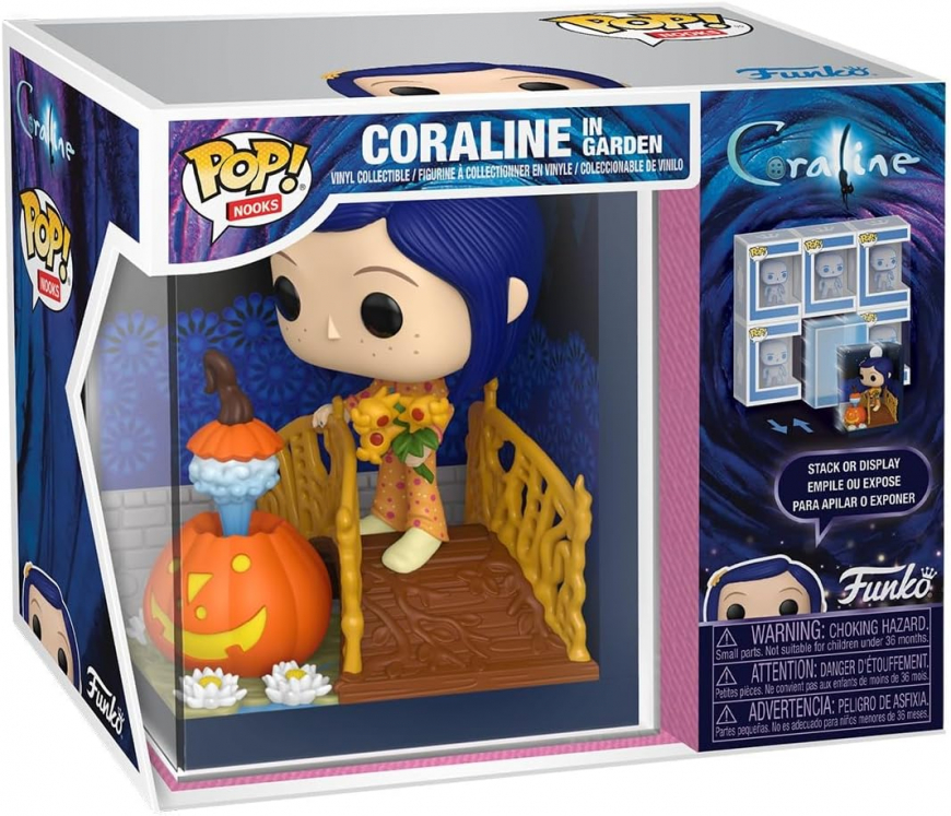 Funko Pop Nooks Coraline in Garden