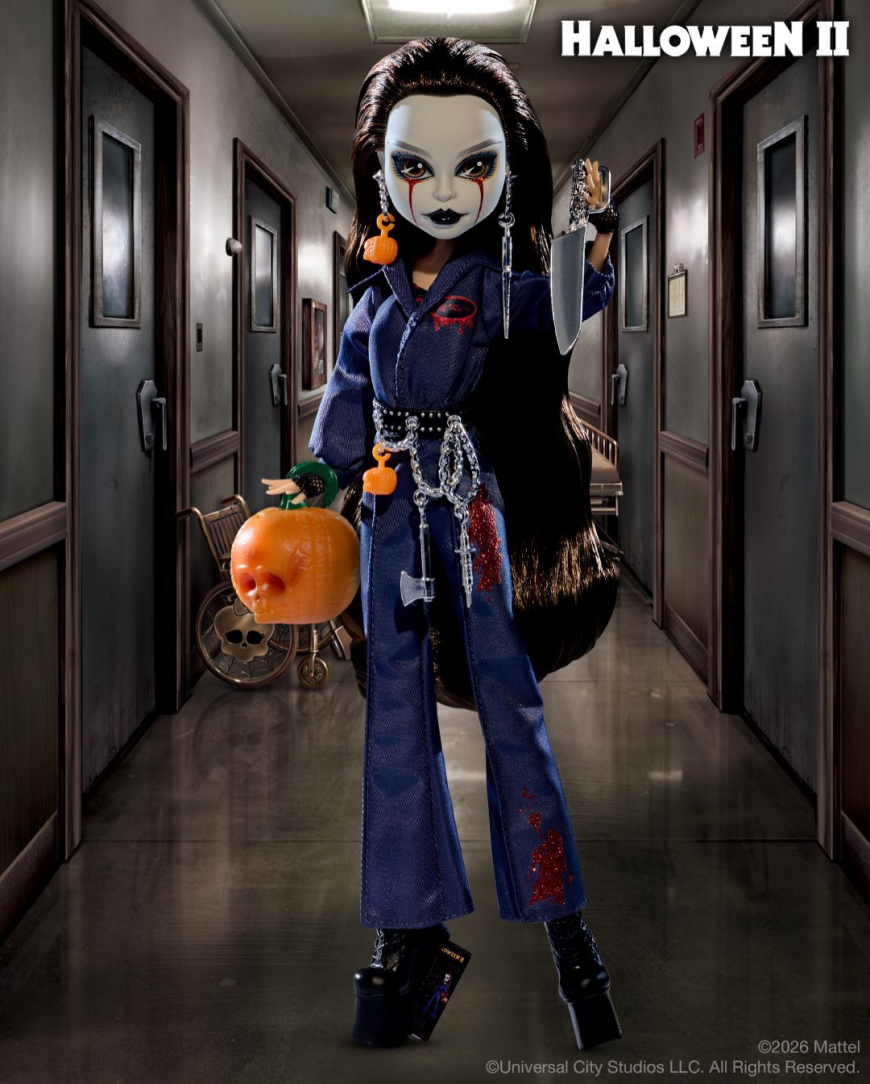 Monster High Skullector Halloween II Michael Myers doll